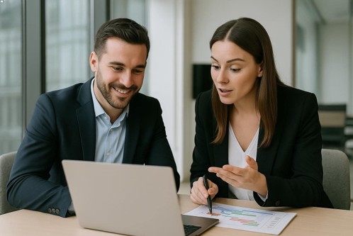 Equipo trabajando en consultoría en Gestión de Proyectos