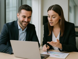 Consultores de Linnoit gestionando proyectos